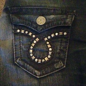 Big Star boot cut jeans size 27L